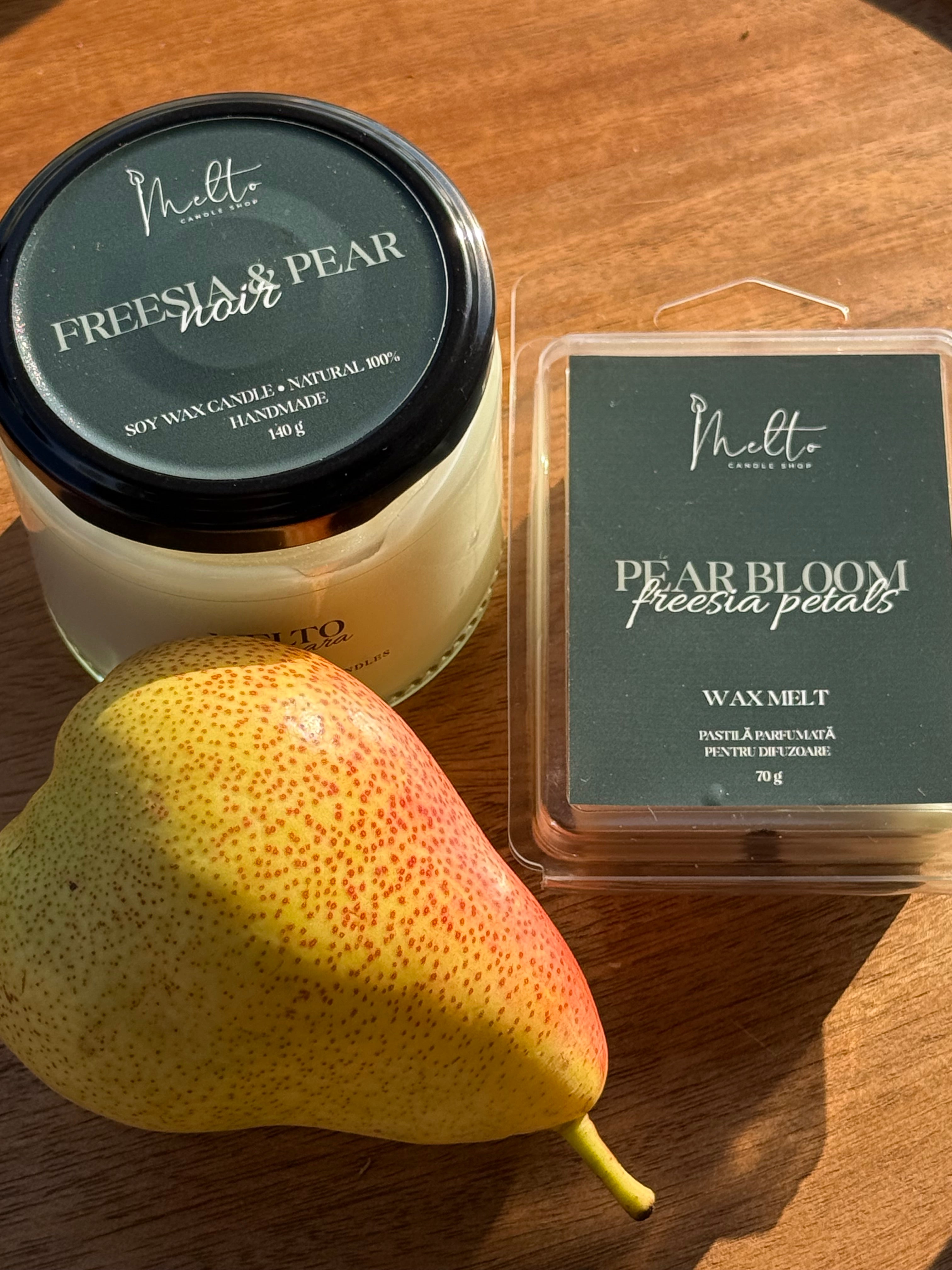 Pear Bloom Freesia Petals